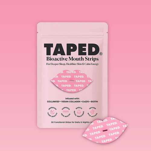 TAPED™ Infused Mouth Tape for Sleep, Skin & Energy