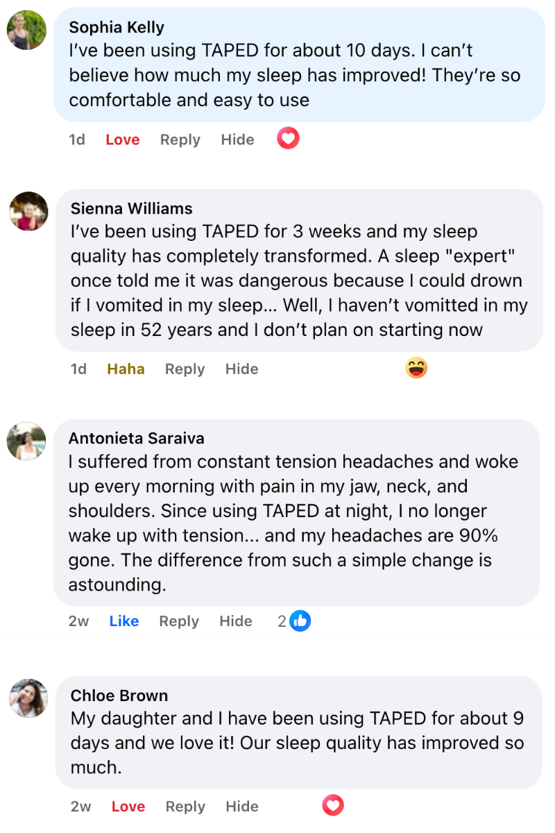 TAPED™ Peptide Collagen Hydrogel Eye Patch